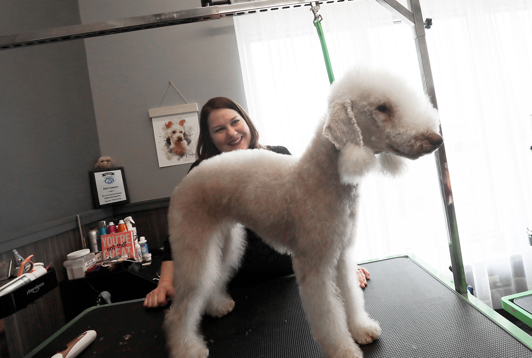 Ripley with Deb Compton